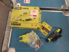 Ryobi One+ 18v cordless rotary tool & box