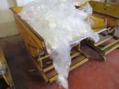 Mobile forklift-able tipping skip Size 1.4 x 1m