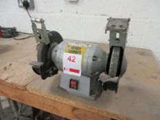 Bench mounted double ended grinder (230v)