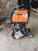 Jasic Mig N221 Welder, 240 vault powered, wheel trolley