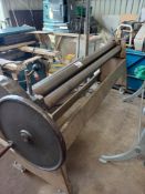Edwards EGS 80 x 4 Sheet Metal Slip Roller