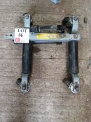 Hydraulic wheel jack, 1500lbs max capacity
