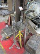 Three various pipe stands
