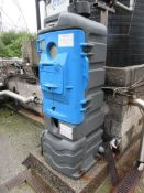 Chem Resist Optima ChemiGuard secure box, 600 x 700 x 1.6m with pipework, valves, Prisma actuator