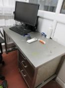 Stainless steel workstation with 3 under drawers, 1.2m x 600 x height 730mm