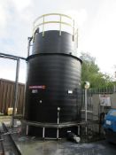 Linpac Allibert high density polyethylene tank, 20m³ (2012), with access ladder PoWRA: A ‘point of