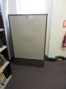 Metal hanging plans cabinet, 900 x 430 x height 1430mm