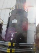 Chem Resist polyethylene bunded water tank, 50m³, drawing no. 13209 WO: 6398 (2017), with access