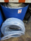 Quantity of assorted braided PVC hose