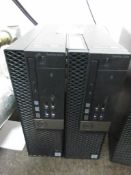 Two Dell Optiplex 3040 Core i5 desktop computers *** Please note: BIOS Protected ***
