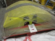 Two pipe/wire protection ramps, 800 x 500 x depth 110mm