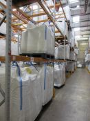 Nine bays of Apex 8 UK boltless adjustable pallet racking 2.8m x 900 x 6m (excluding contents)