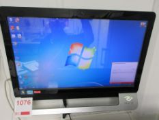 Packard Bell Core i3 Windows 7 touch screen computer monitor