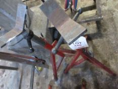 Two various pipe stands