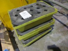 Plastic spill tray, 640 x 790 x height 300mm