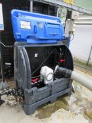 Chem Resist Vigifux secure box, 1.2m x 700 x height 1.2m with pump, valves, pipework & ChemiGuard