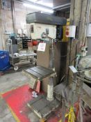 Axminster 12 speed pillar drill, model HD25F3, serial no. 492990 (2010), table size 16