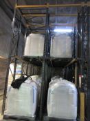 Two bays of Link 51 drive in pallet racking system 6m x 1.4m, approx. footprint: 2.8m x 6m (