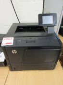 HP Laserjet Pro 400 M401dn printer