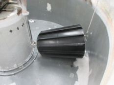 Rotary cone washer with heavy duty gearbox, mixing arm, approx. 6.2m PoWRA: A ‘point of work’ risk