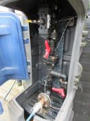 Chem Resist Optima 2 chemical secure box, 600 x 700 x 1.6m, with pipework, valves, Prisma actuator