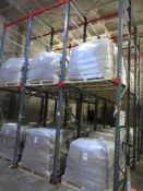 Three bays of Storax SP80 drive in racking system 1.4m x 6m, approx. footprint: 4.2m x 6m (excluding