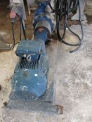 Egger Turo industrial pump and induction motor, 3 x manual gate valves, 1 x ball valve PoWRA: A ‘