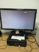 Dell Optiplex 3070 Core i5 desktop computer, Benq flat screen monitor and keyboard & mouse ***