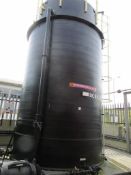 Schoeller Allibert high density polyethylene tank, 20m³ (2015), with access ladder PoWRA: A ‘point