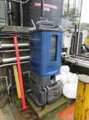 Chem Resist Optima 2 chemical secure box, 600 x 700 x 1.6m, with pipework, valves, Prisma actuator