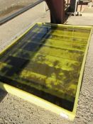 Romold plastic spill trough, 1.7m x 1230 x height 150mm - no grids