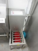 Nieros stainless steel boot cleaner, type SR/F, serial no. N3H03 -01 (2017)
