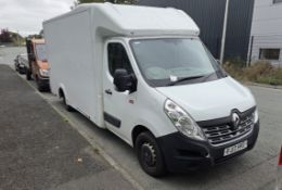 Renault Master 2.3L 130bhp (U1400) LWB Low Loader Luton Van (June 2017)