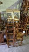 23 x various stools, as photographed