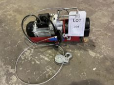 Maxtra HGS 500 Minisize electric rope hoist
