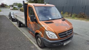 Mercedes Sprinter 313 CDI Drop side Flatbed (December 2014)