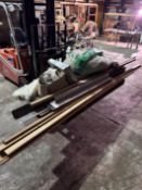 Misc builders’ pallet to include: