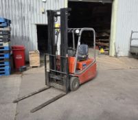 BT Cargo C3E150 3 Wheel Electric Forklift Truck (2006)