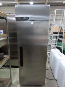 FOSTER XTRA Upright Stainless Steel 'XR600H' Mobile Refrigerator