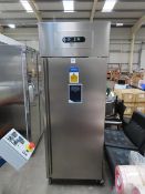 ARCTICA Stainless Steel Upright Commercial Refrigerator - on Wheels