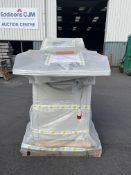 INTIMUS 1495 SHREDDER A large paper shredder than can take bigger items and is capable of straight a