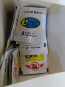 Anti-fog inserts and tear-offs