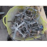 A Qty of Metal Screed Chairs/ Stirrups