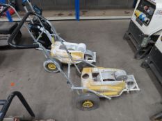 2x arrow walk behind line markers