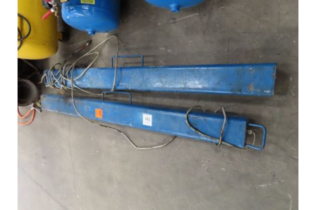 2 x Moblie Weighing Platforms "No Scale" - Image 1 of 3
