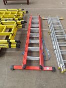 Zarges triple extending 24 rung ladder