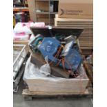 Contents of pallet to include power tools