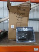 A Box of Brookstone Sun visor Pockets