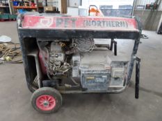 A PFT 3 PH Trolley Mounted 3 PH Generator