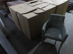 4 x matching Panaz Shelby Forrest chairs